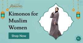 Buy Elegant Islamic Kimonos for Women, Birmingham