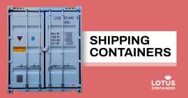 Buy cargo containers | LOTUS Containers, São Paulo
