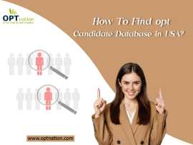 How to Find OPT Candidate Database in USA?, San Diego