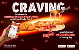 Order You Pizza on Train Through RailRestro, Patna