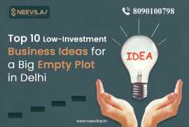 Low-Investment Business Ideas for a Big Empty Plot, Delhi
