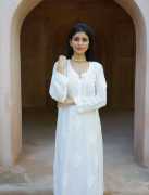 Graceful White Chikankari Kurta for Every Occasion, Delhi