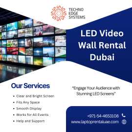 Rent LED Video Walls for Exhibitions in UAE, Dubai