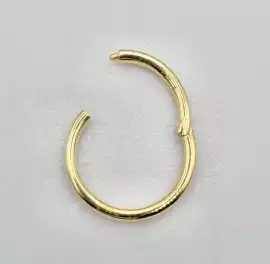 14K Gold Horseshoe Ring CBB, Captive Bead Ring BCR, £ 1