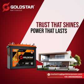 Trusted Tubular Battery Solutions by GOLDSTAR, Ahmedabad