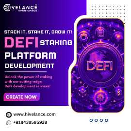Best Defi Staking Platform Development Service , San Francisco