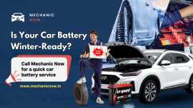 Winter-Ready Car Battery Services by Mechanic Now, Lucknow