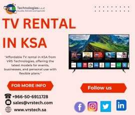 How to Find the Best TV Rental Services in KSA?, Riyadh
