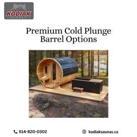 Premium Cold Plunge Barrel Options, Ottawa