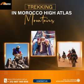 Trekking In Morocco High Atlas Mountains, Marrakesh