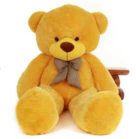 Bright & Happy Yellow Bear at Giant Teddy, $ 220