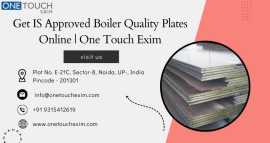 Get IS Approved Boiler Quality Plates Online | One, Noida