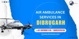 24/7 Air Ambulance Services in Dibrugrah, Churachandpur