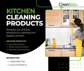 Premium Kitchen Cleaning Products at Clean Fast, Dublin
