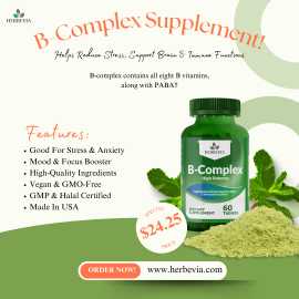 B-Complex: Stress & Anxiety Relief with B Vita, ps 25