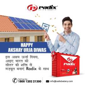 Reliable Solar Battery Manufacturer in Meerut, Meerut