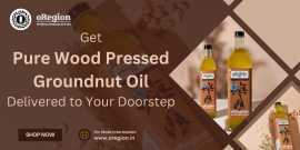 Get Pure Wood Pressed Groundnut Oil Delivered , Wardha