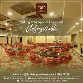 Celebrate Your Dream Wedding at Hotel Holy Vivasa, Rishikesh