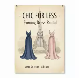 Rent an Evening Dress at a Low Price in Paris, Paris