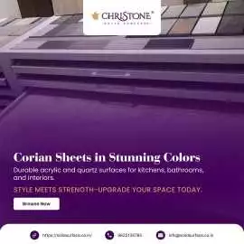 Upgrade Your Space with Stylish Corian Sheets , Ahmedabad
