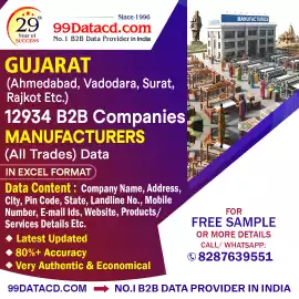 Download Ahmedabad Manufacturing Companies List, Delhi