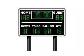 Football Scoreboards: Precision Timing for Soccer , $ 285