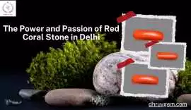 Red Coral Stone in Delhi, India | DhruvGem, Jaipur