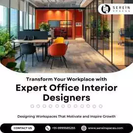 Transform Workplace with Office Interior Designers, New Delhi
