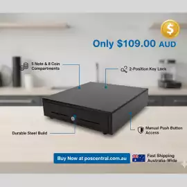 GOODSON CD410 Cash Drawer – Only $109.00 AUD, $ 109