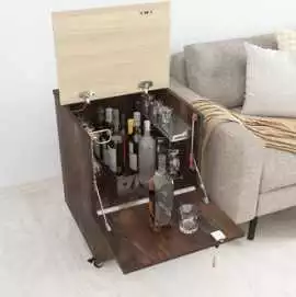 Bar Cabinet for Living Room – Elegant Designs, $ 7,611