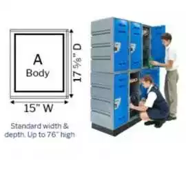 Strong Single-Tier Lockers to Keep Schools Clutter, El Monte
