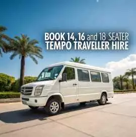 14, 16 & 18 Seater Tempo Traveller Hire in Jai, Jaipur