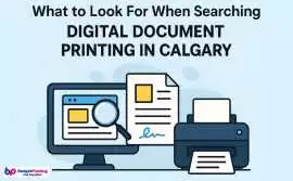 Digital Document Printing in Calgary, Calgary