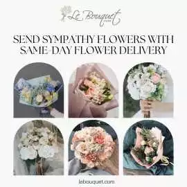 Send Sympathy Flowers with Same-Day Delivery, $ 0