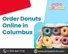 How to Easily Order Donuts Online in Columbus, Columbus