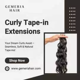 Get Gorgeous Curls Instantly – Try Curly Tape-in, Dubai