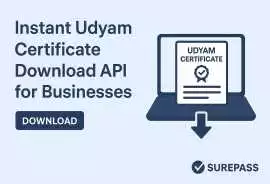 Instant Udyam Certificate Download API for Busines, New Delhi