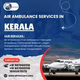 Kerala’s Trusted Air Ambulance – Saving Lives Beyo, Aluva