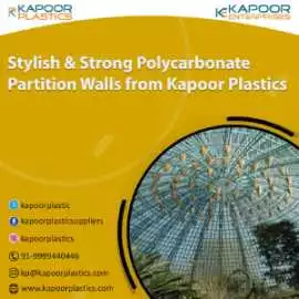 Stylish and Strong Polycarbonate Partition Walls , New Delhi