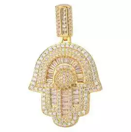 Hamsa Hand Pendant, $ 15