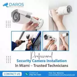 Professional Security Camera Installation in Miami, Miami