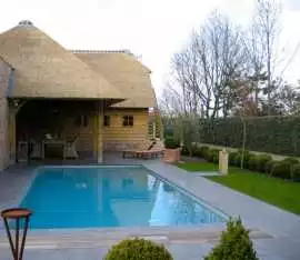Poolhouse Landelijk  op maat gebouwd door Russell, Brussels