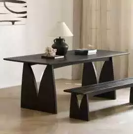 Buy Solid Wood Table Online – Premium Dining Table, $ 558