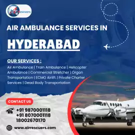 Swift & Safe: Hyderabad’s Trusted Medical Tran, Hyderabad