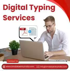 Outsource Digital Typing Services in India, Ahmedabad