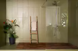 Elegant Toronto-Area Hinged Shower Door Install, $ 100