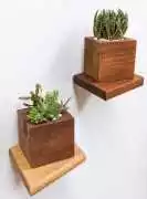 Ultra-Thin Small Wooden Shelf for Creative Space, $ 0