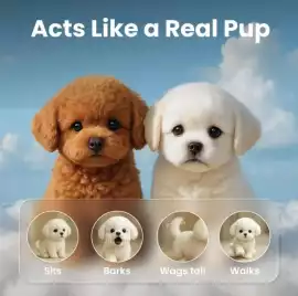 Wuffy Robot Puppy Canada (Christmas Promo 2025), New Hampton