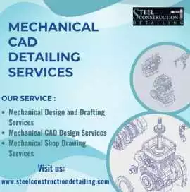 Mechanical CAD Detailing Services in USA., Atlanta