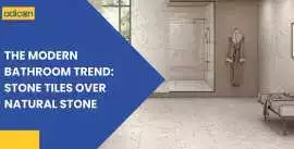 Modern Bathroom Makeover: Choose Stone Tiles Over , $ 300